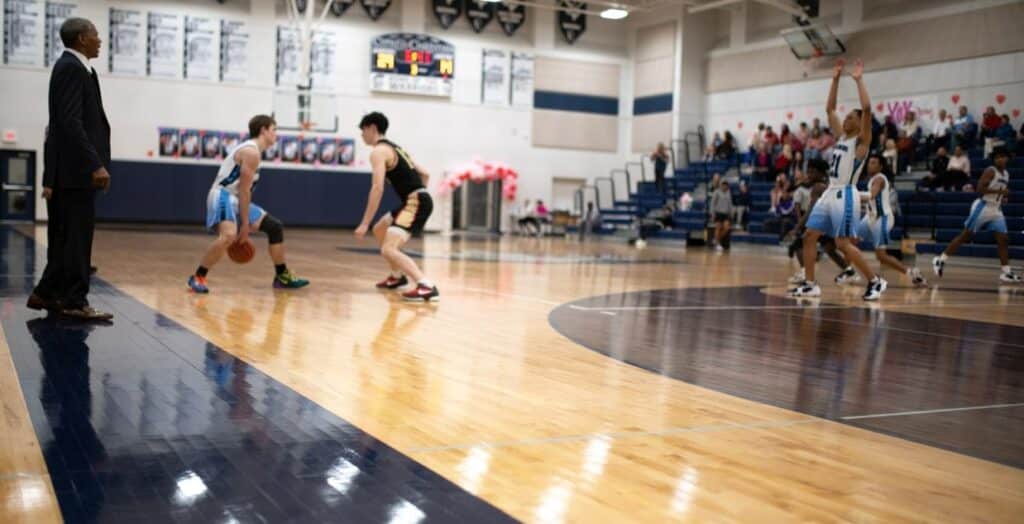 Varsity Boys Basketball are Undefeated District Champions!