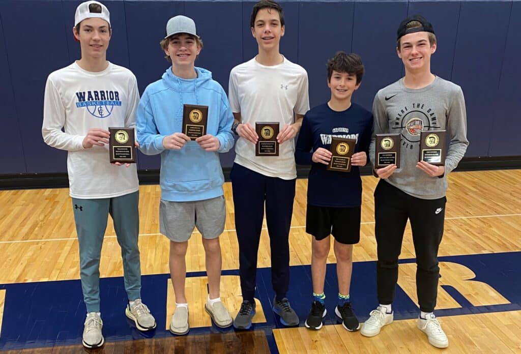 Middle School Boys Basketball Awards