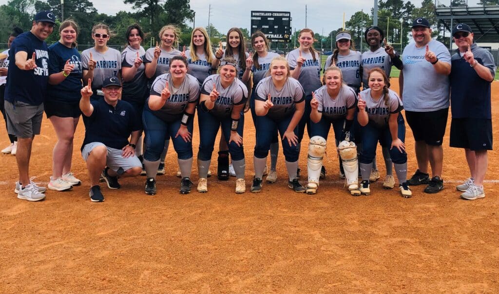 Lady Warriors are Undefeated District Champions Second Year in a Row