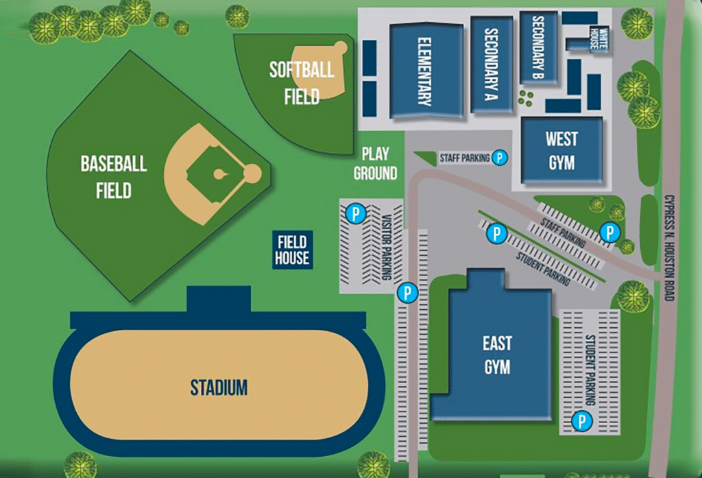 Campus Map - Cypress Christian School