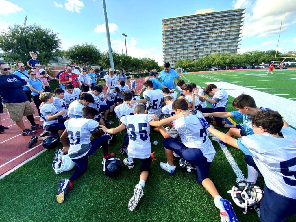 Middle School B-Team Football Season Begins