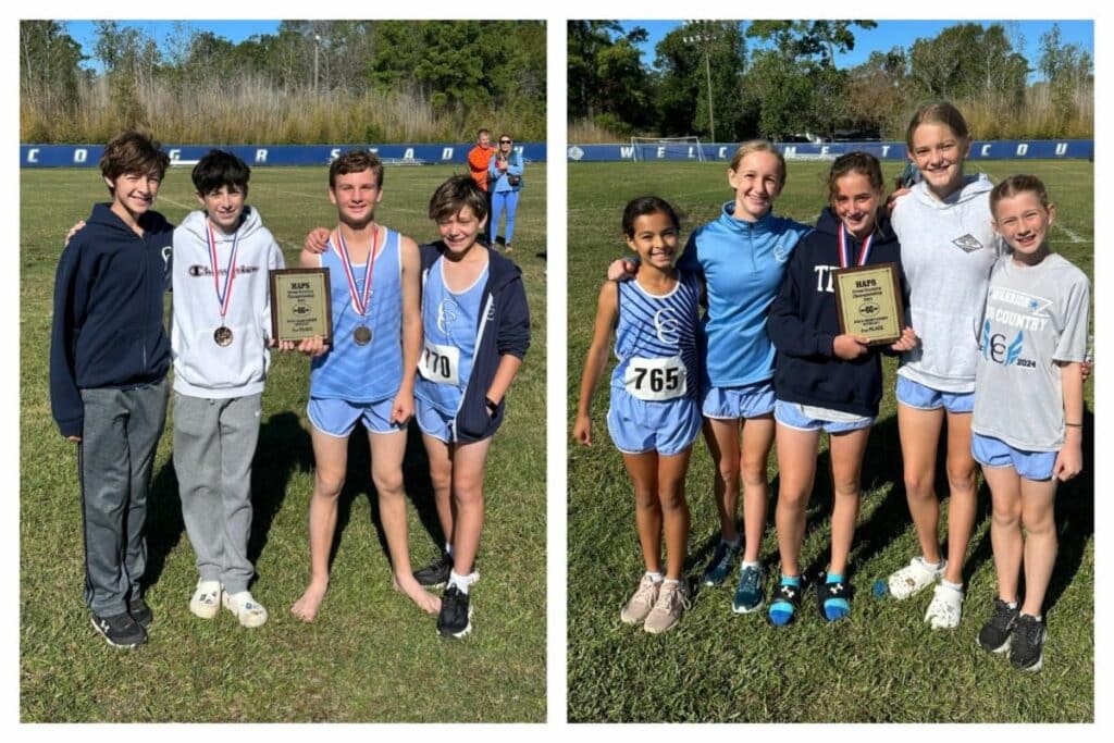 Middle School Cross Country Team Competes in HAPS District Meet