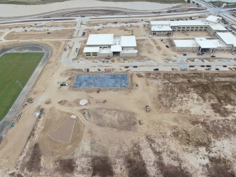 Cypress Christian School Field House Drone